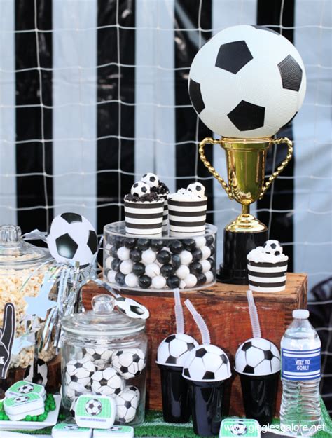 end of year soccer party ideas|More.